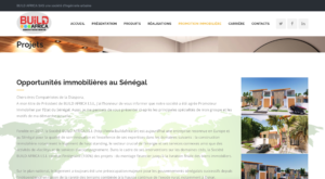 Build Africa - Promotion immobiliere