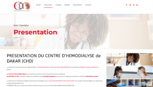 Le Centre d'Hémodialyse Dakar - Presentation